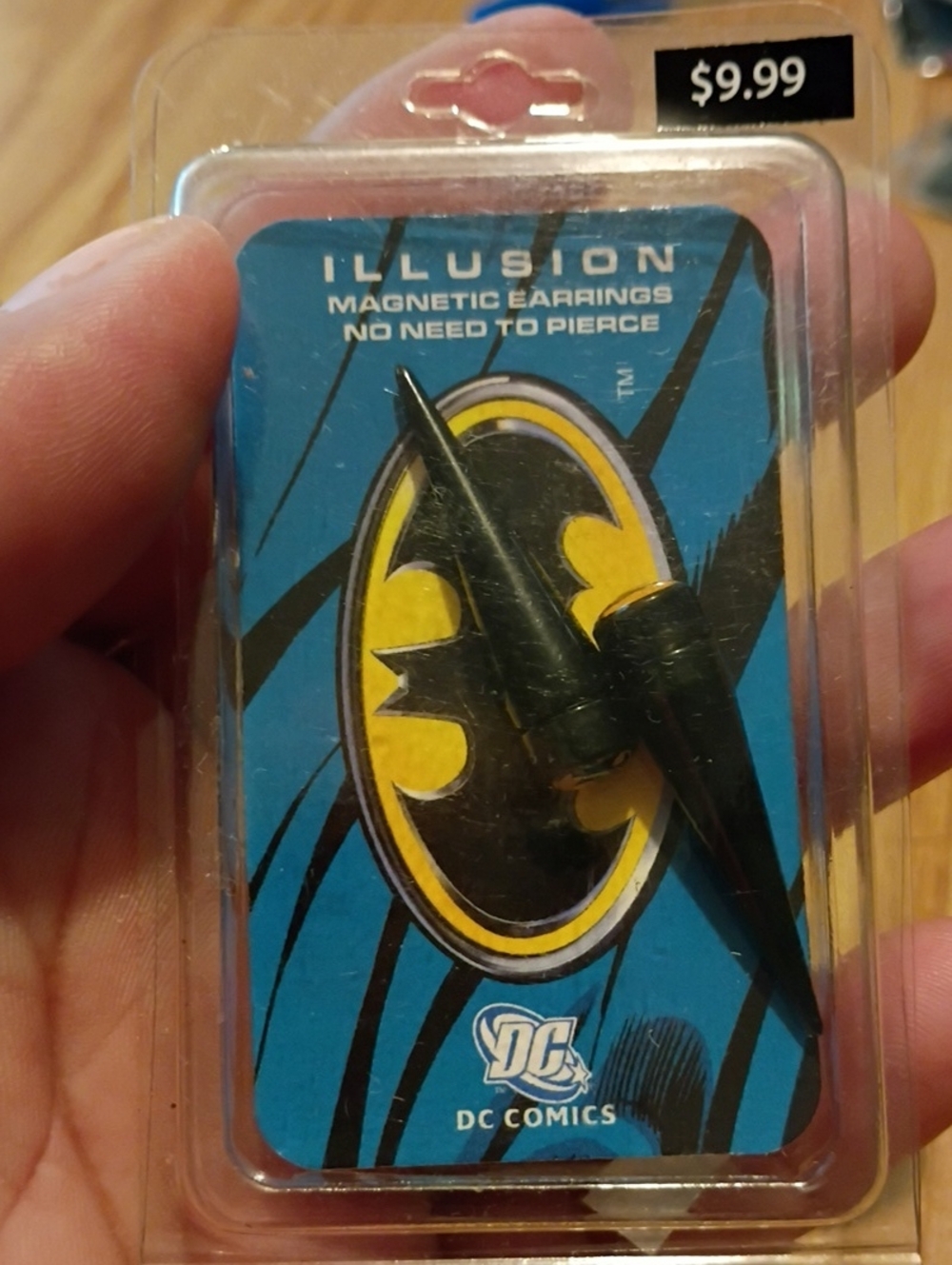 No Piercing Needed Batman Magnetic Ear Tapers